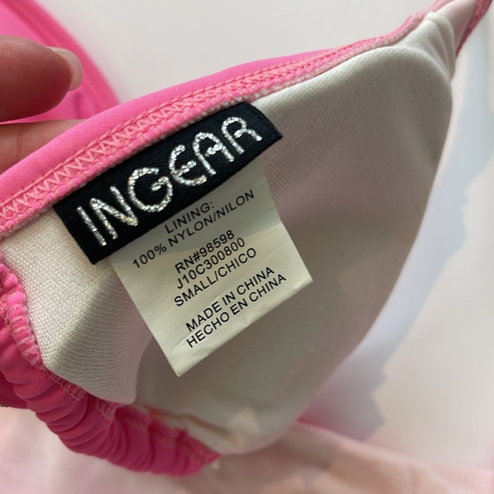 Ingear Vibrant Pink Bikini Set Size Small - Picture 3 of 3